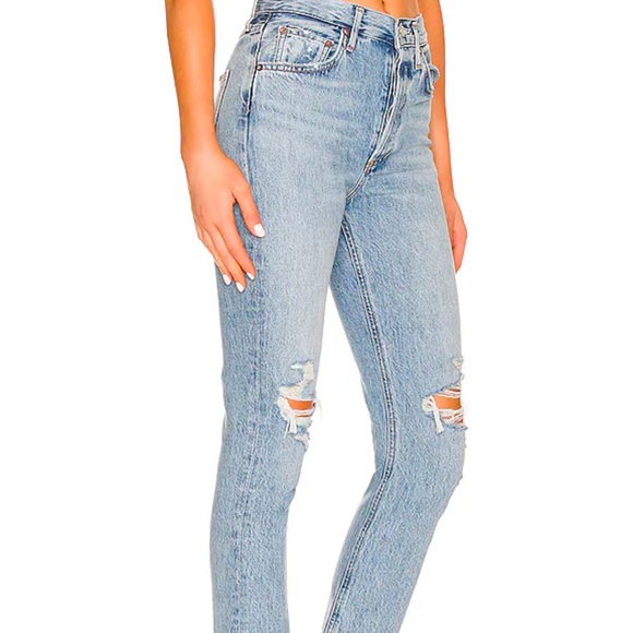 Agolde Riley High Rise Straight jeans - Picture 2 of 5